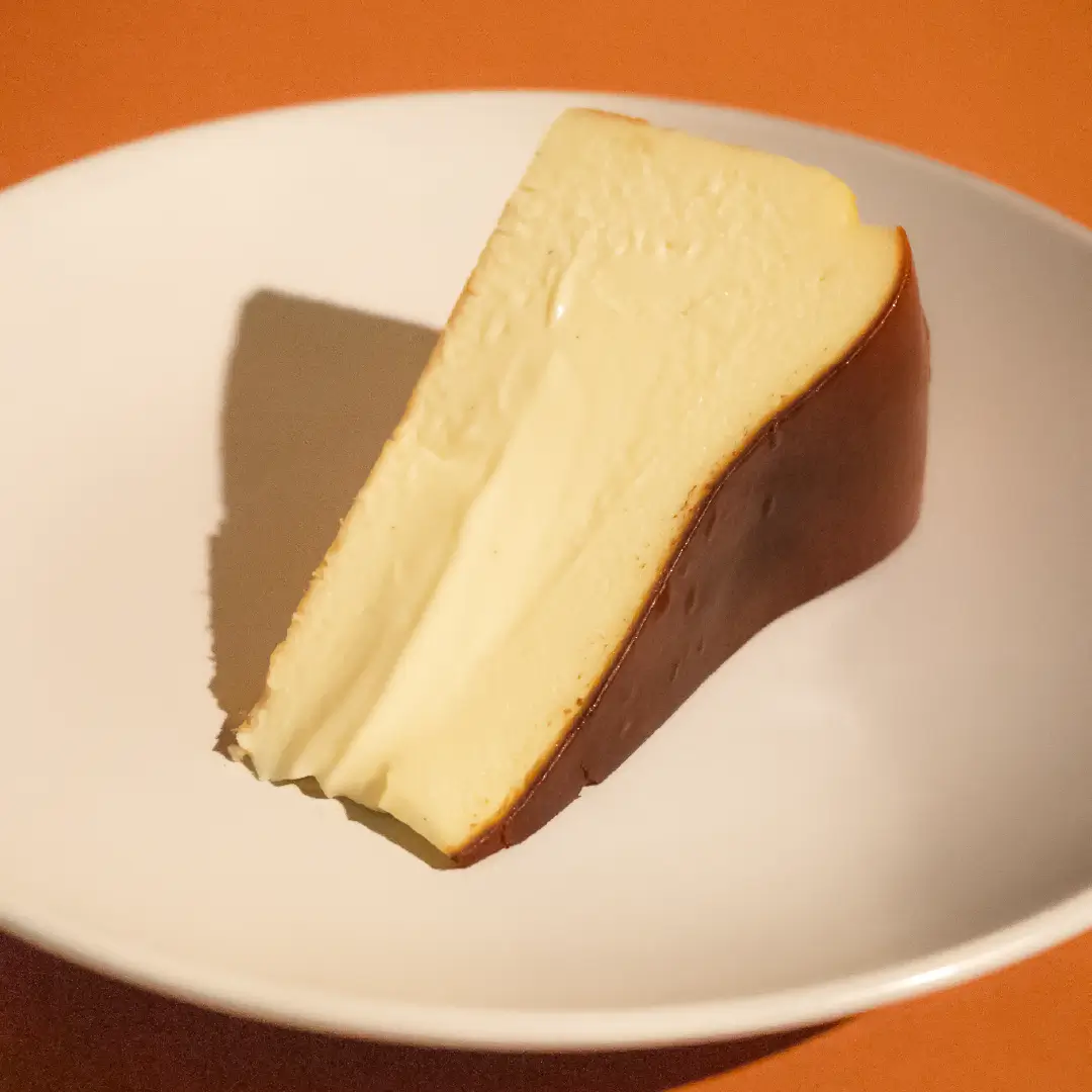 Molten Basque Cheesecake